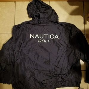 Vintage nautica jacket fits like xl